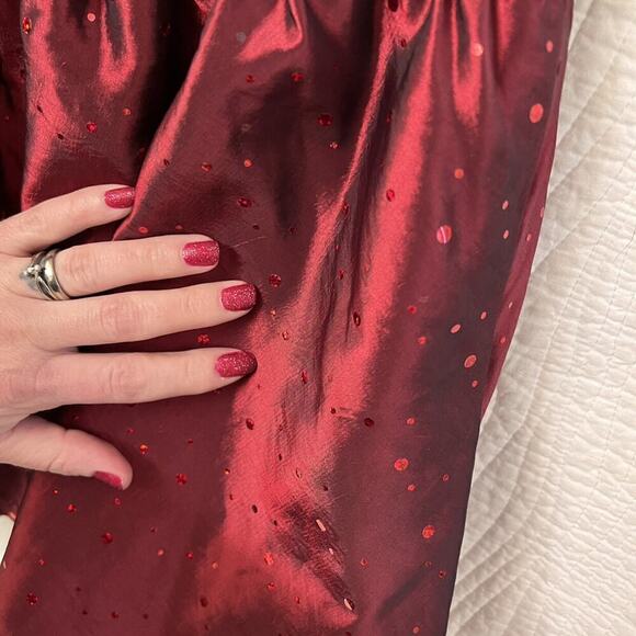 TCP Red Holiday Party Skirt Girls sz 6 Fancy Formal Christmas Valentines Day - Picture 3 of 6